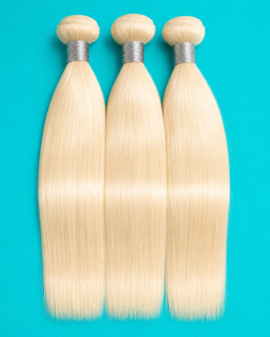 Paquetes de cabello virgen 613